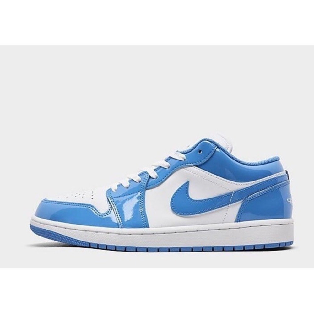 Nike Air Jordan 1 Low Legend Blue White FZ2138-114 Mens Size 12 Shoes Sneakers